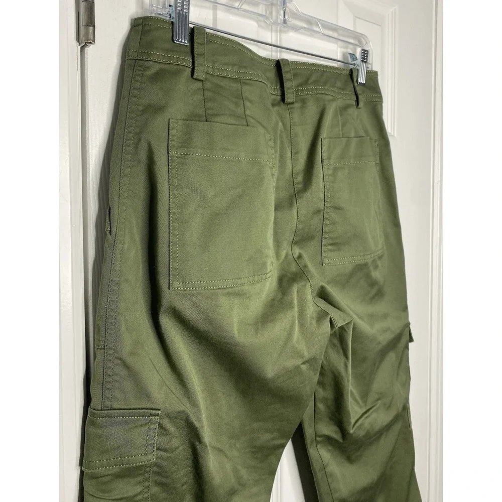 Derek‎ Lam 10 Crosby Elian Cargo Pants Military Green Size 6